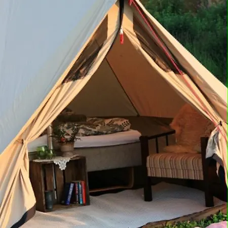 Lüks kamp alanı Jennys Tent Saltvik